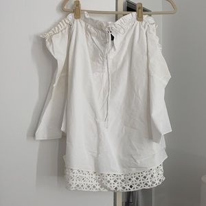 Dolce Vita Strapless Bell Sleeve Dress